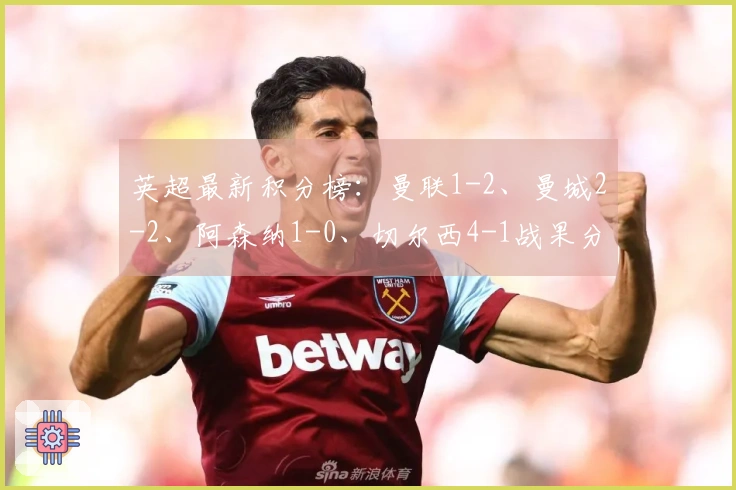 英超最新积分榜：曼联1-2、曼城2-2、阿森纳1-0、切尔西4-1战果分析